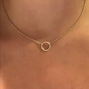 Forever 21 Gold Ring Necklace